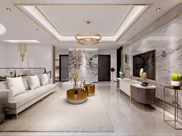 “金属感”轻奢现代风的搭配秘诀