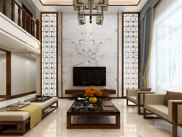 130平新中式，就像家人间的感觉朴实而暖心