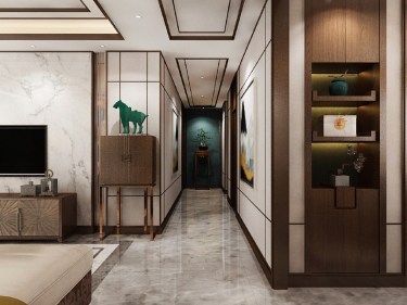 360平跃层/复式雅致新中走廊