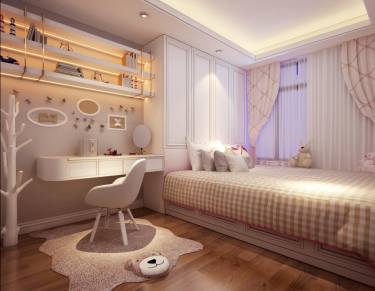 128平3室雅致新中儿童房