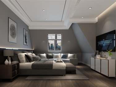 静谧时光，280平复式现代简约