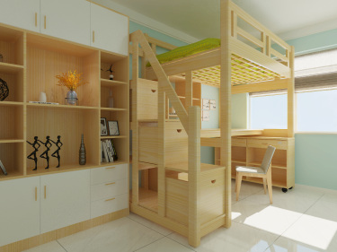 176平4室禅意日式卧室