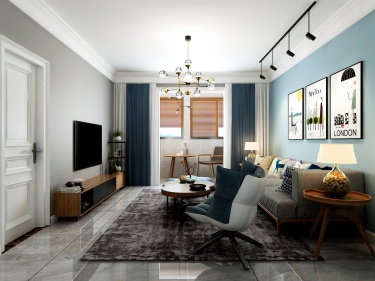 146平三代同堂的实用北欧美居