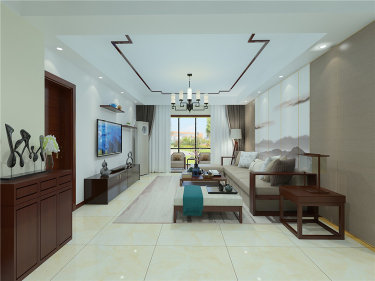 简约新中式三居 素雅庄重东方韵味