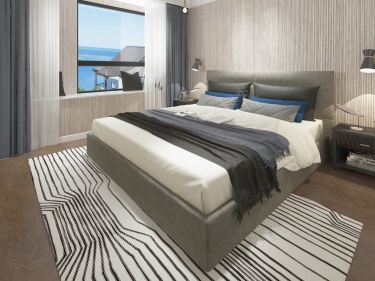 雅致的140平现代风格美居