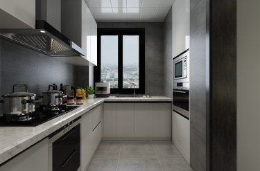 98平2室现代简约厨房