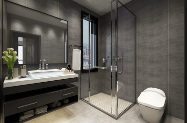 98平2室现代简约卫生间