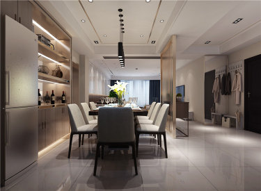 灰色调搭配软装，营造轻松自然氛围