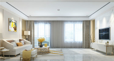 淡淡的咖色给整个空间增添不一样的质感