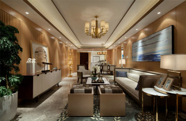 89平2室雅致新中餐厅