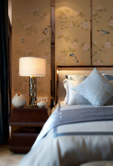 89平2室雅致新中卧室