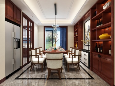 沉稳大气极具东方韵味的中式风格
