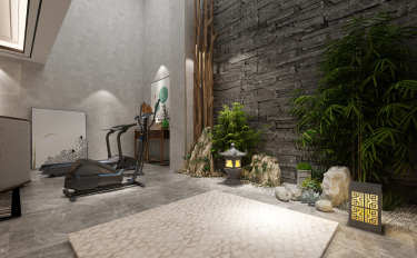 240平跃层/复式雅致新中卧室