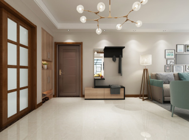 113平2室现代简约玄关