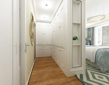 180平3室现代简约卧室