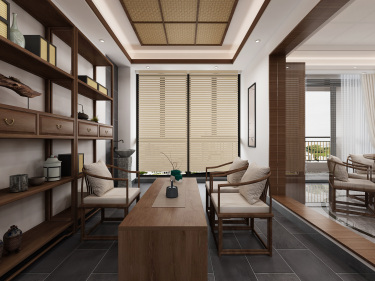 160平5室雅致新中餐厅