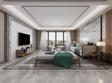 人文情怀浓郁的水墨色新中式设计