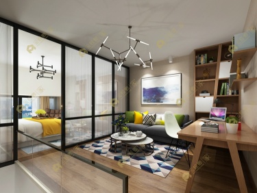 104平方正户型简约北欧风