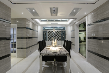 210平3室现代简约餐厅