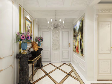 175平3室现代简约走廊
