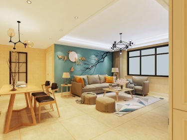 137平简约北欧风你可以这么装饰