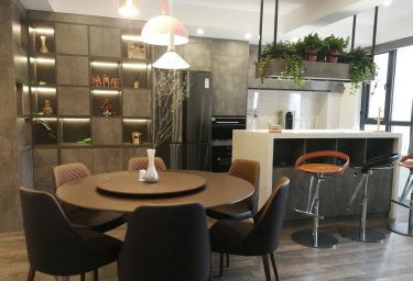 270平5室现代简约餐厅