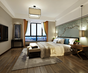 230平4室雅致新中卧室