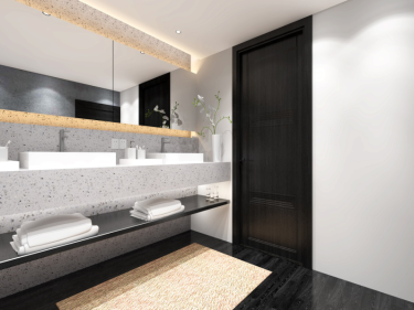 180平3室现代简约卫生间