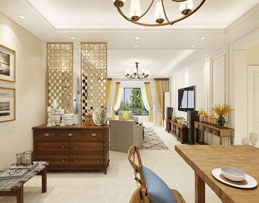 100平2室现代简约玄关