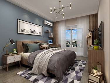 146㎡现代简约三居 精致与轻奢的质感