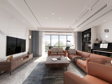 248㎡三代同堂的现代风案例