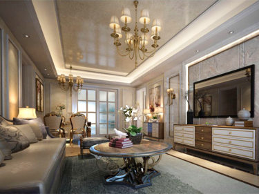 140㎡美式轻奢风的三口之家，或许你也需要这样的一套房子