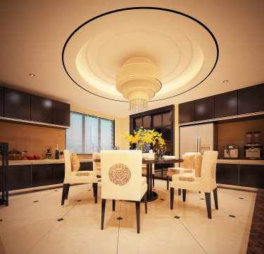 310平5室雅致新中餐厅