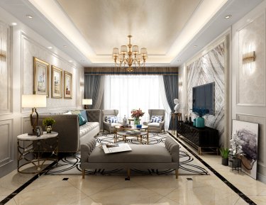 温馨与品质相融合的130平三口幸福之家