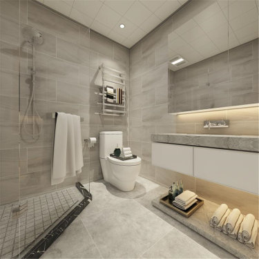 182平4室现代简约卫生间