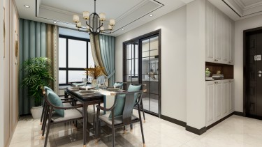 85平2室雅致新中餐厅