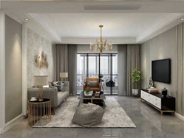 140平轻奢美式空间