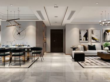 迷人的轻奢主义，115平米现代风格