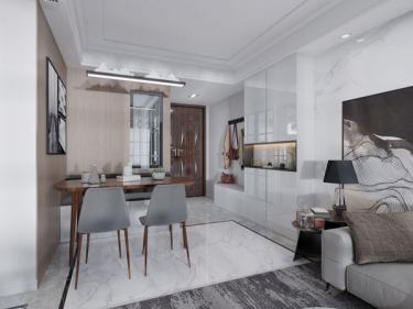 简简单单才是真 89㎡现代三居