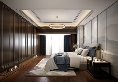 67平跃层/复式雅致新中卧室