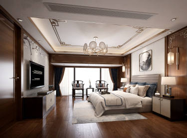 67平跃层/复式雅致新中卧室