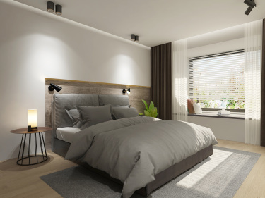 83平1室现代简约卧室