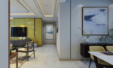 145平3室雅致新中走廊