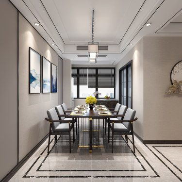 119平4室现代简约餐厅