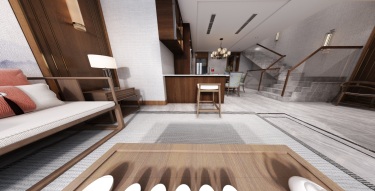 206平4室雅致新中餐厅