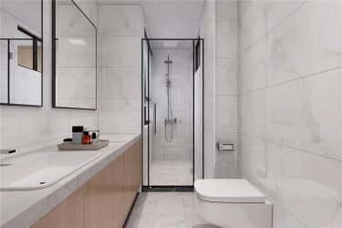 91平2室禅意日式卫生间