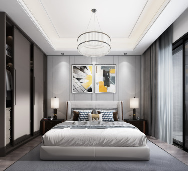 260平别墅现代简约儿童房