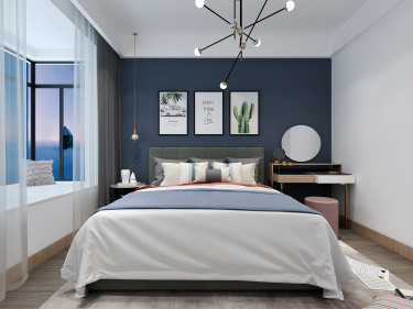 110平4室现代简约卧室