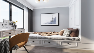 170平4室现代简约书房