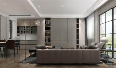 196平大气极简风格的舒适自由空间